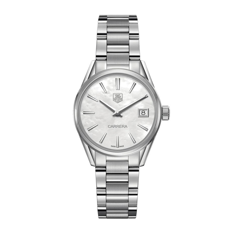 Reloj Carrera Cuarzo 32mm Acero Nácar