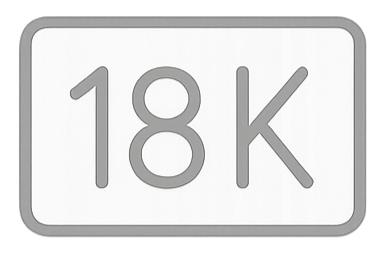 icono en png en lineas en gris y sin fondo de oro de 18k