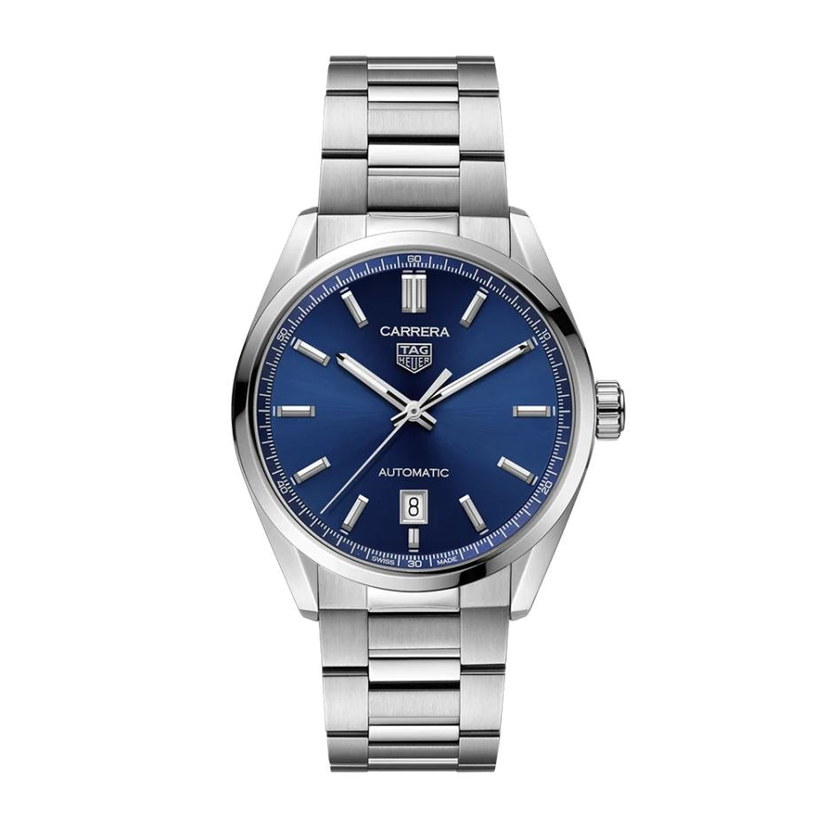 Reloj Carrera Automático Calibre 5 39mm Acero Esfera Azul
