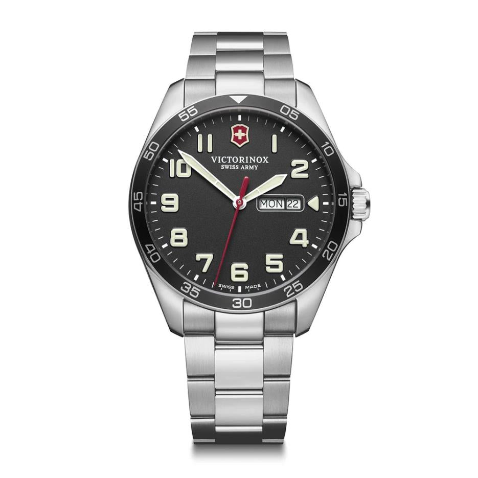 Reloj FieldForce Cuarzo 42mm Acero Esfera Negra