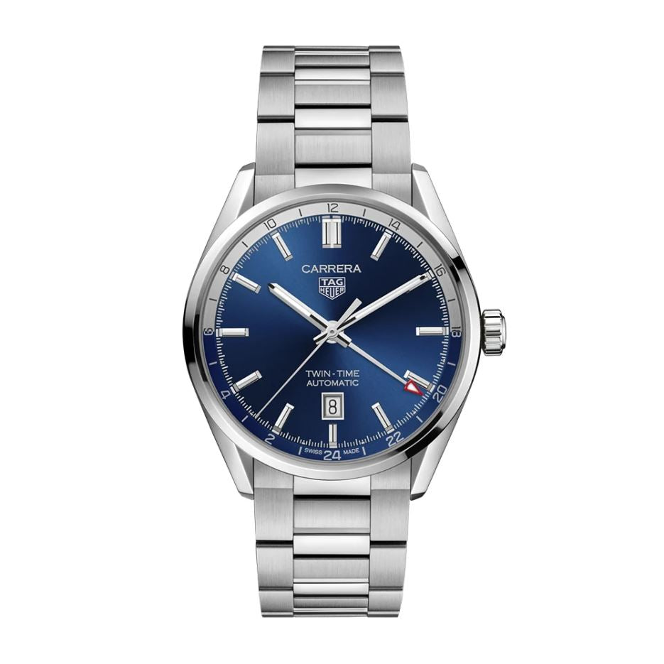 Reloj Carrera Automático 41mm Acero Esfera Azul