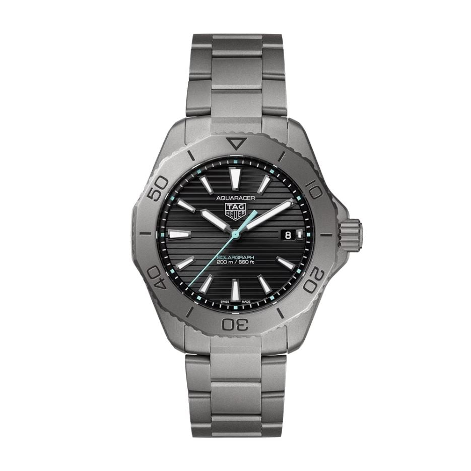 Reloj Aquaracer Solargraph Cuarzo 40mm Titanio