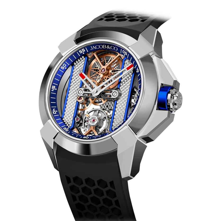 Epic X Acero Inoxidable Blue Ring