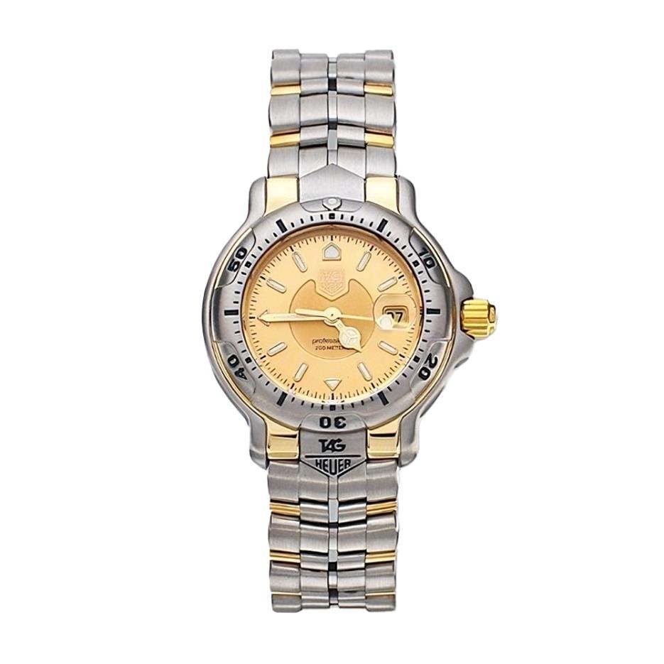 Reloj 6000 Cuarzo 29mm Acero y PVD Dorado Esfera Champagne
