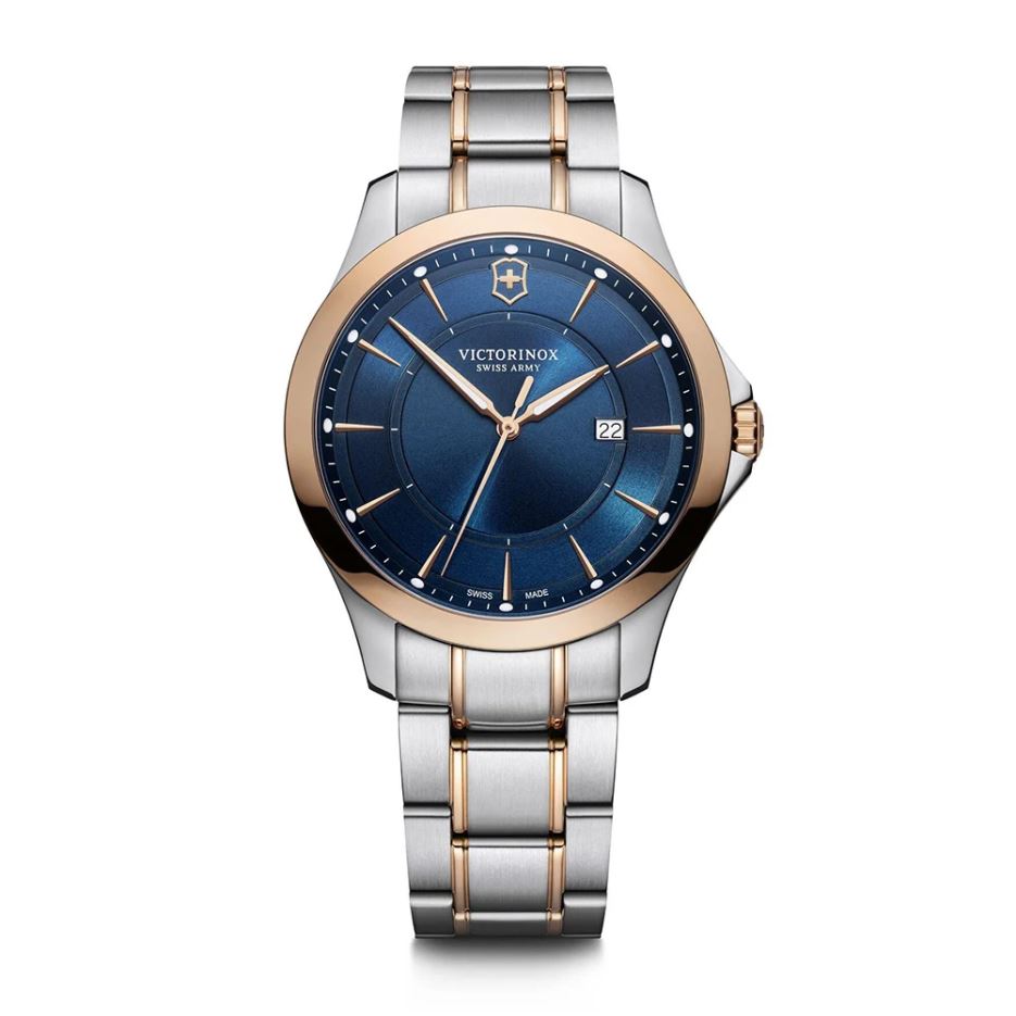 Reloj Alliance Cuarzo 40mm Acero PVD Rosa