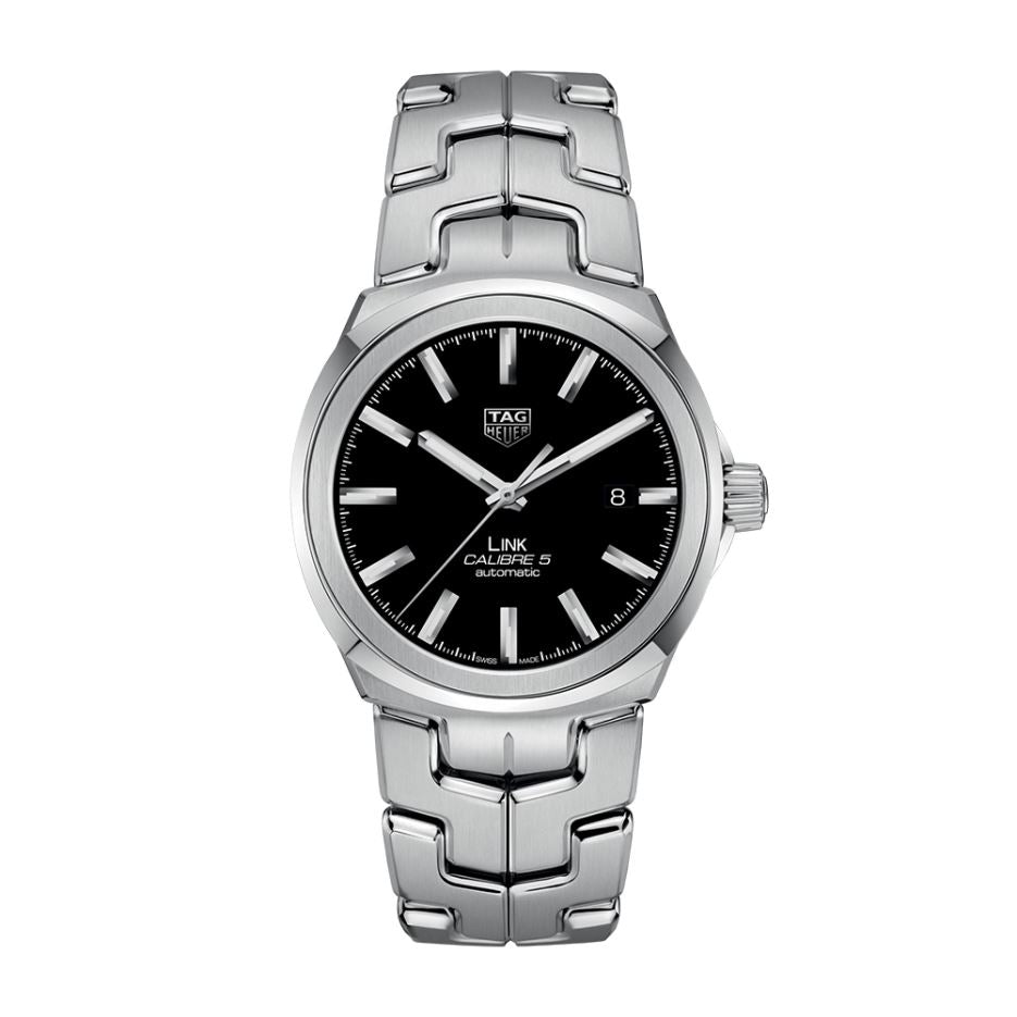 Reloj Link Automático 41mm Acero Esfera Negra