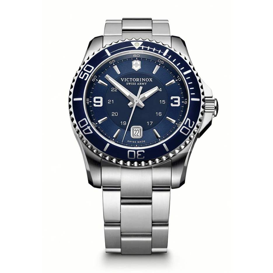 Reloj Maverick Large 43mm Acero Esfera Azul