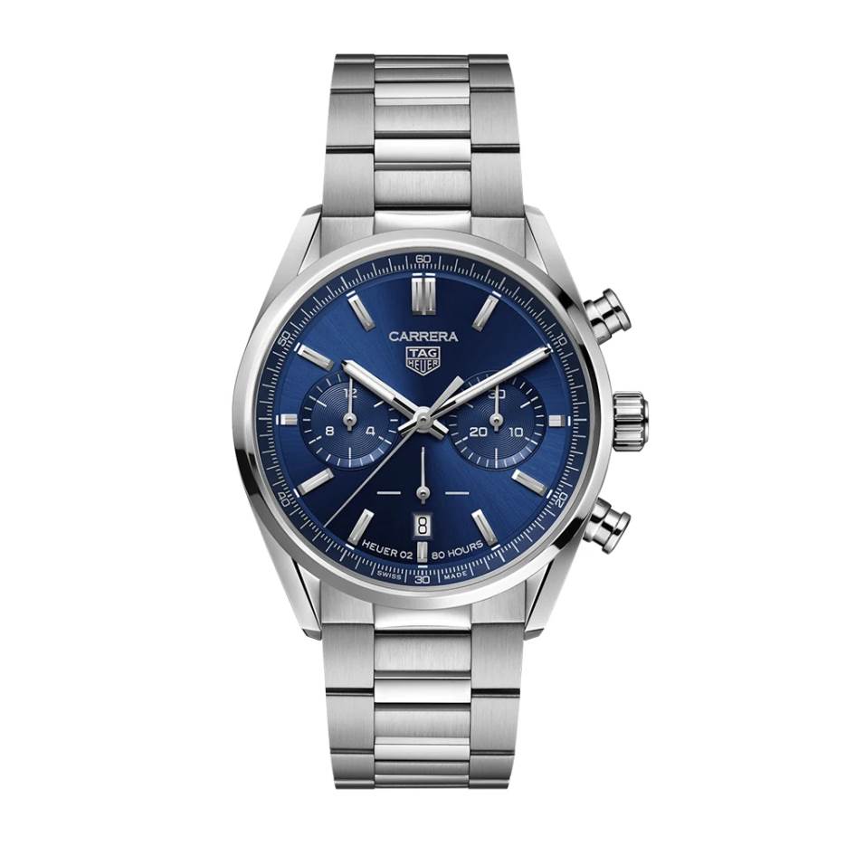 Reloj Carrera Automático 42mm Acero Esfera Azul