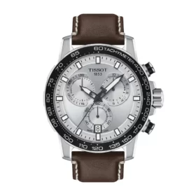 reloj tissot supersport cronógrafo negro y gris T1256171603100