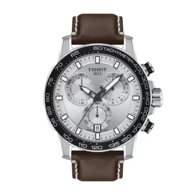 reloj tissot supersport cronógrafo negro y gris T1256171603100