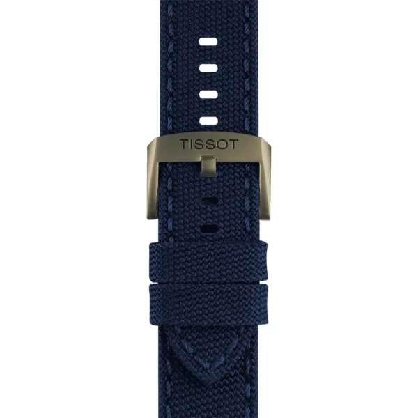 reloj tissot xl cuarzo textil azul T1166173705701