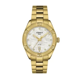 reloj tissot PR100 oro madre perla T1019103311601