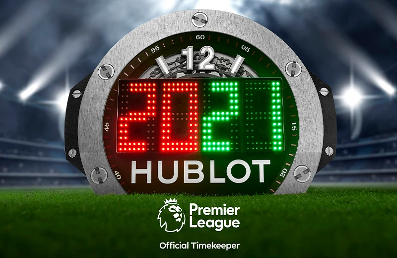 Hublot es el cronometrador oficial de la Premier League