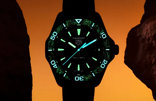 watches and wonders 2022 tag heuer aquaracer solargraph