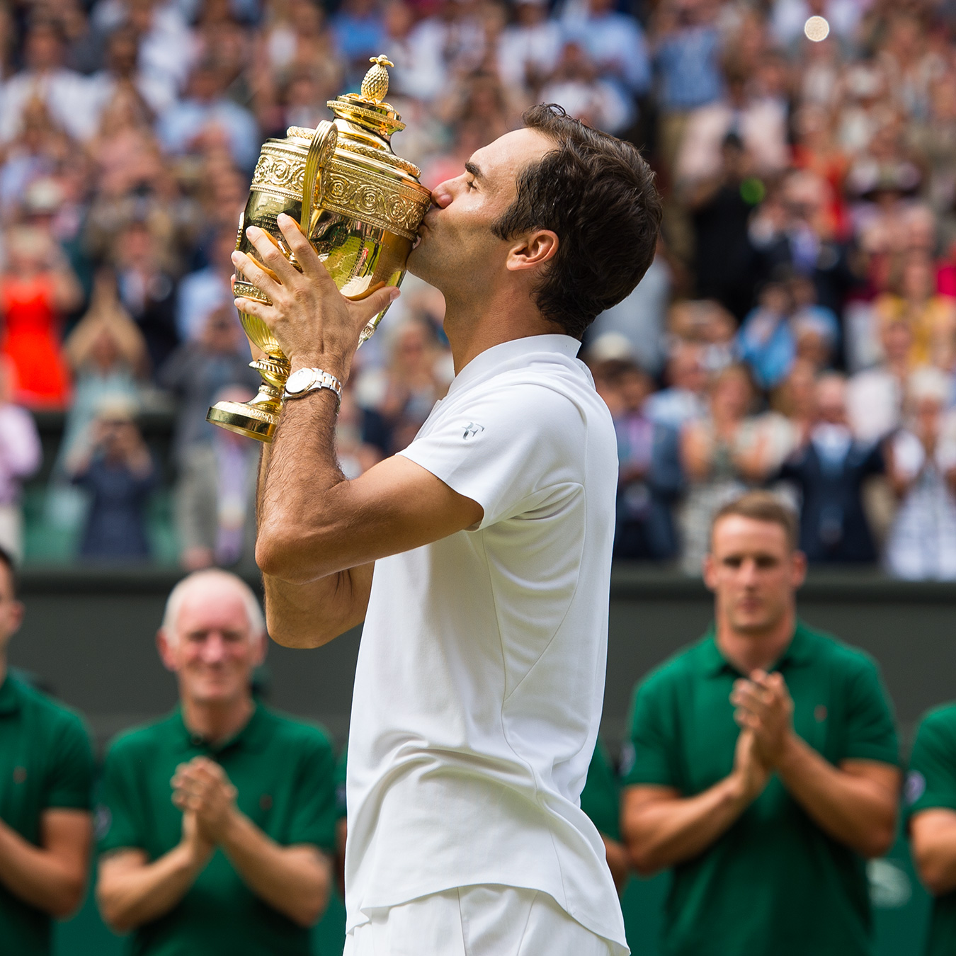 Rolex y Wimbledon Federer campeón