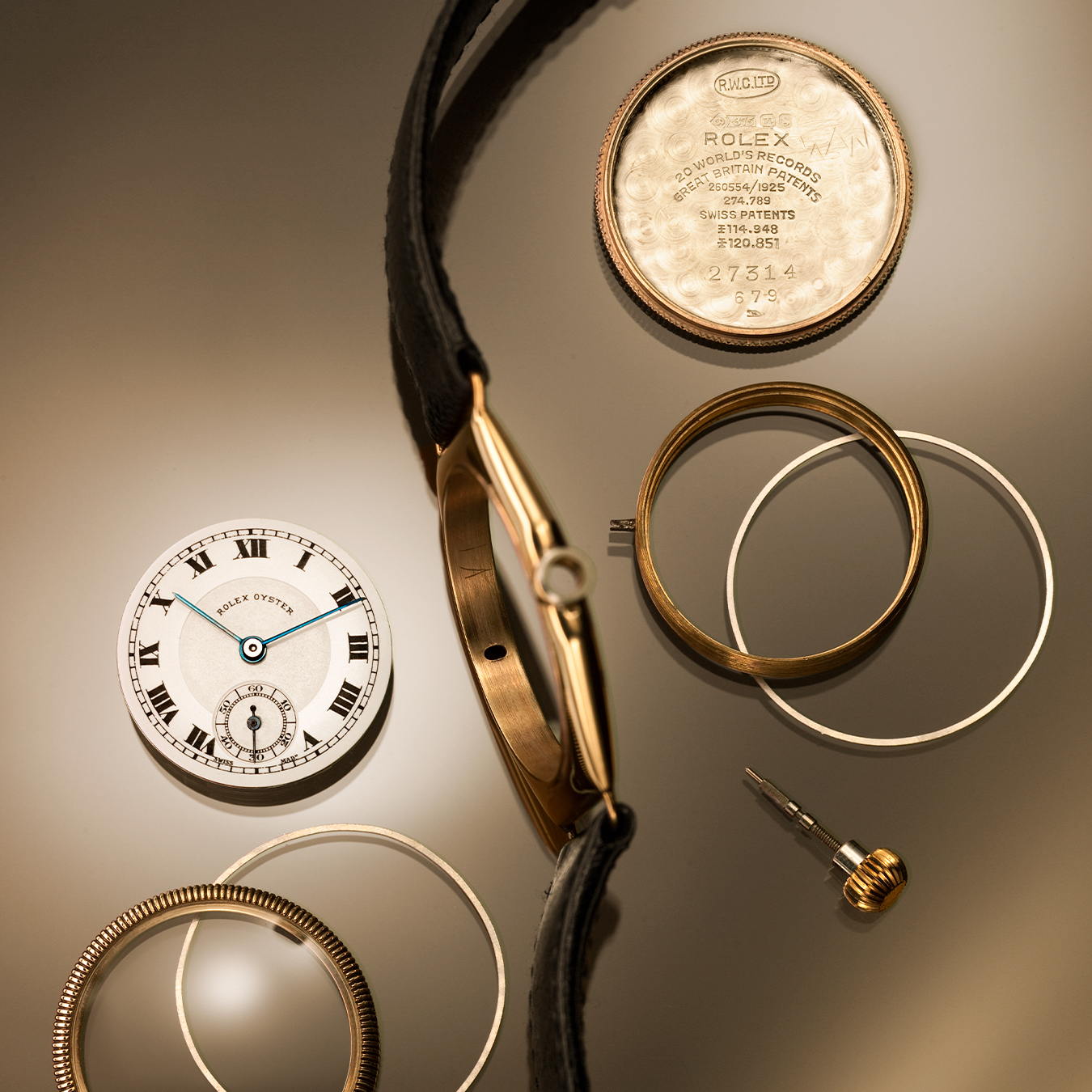 Universo Rolex reloj despiece