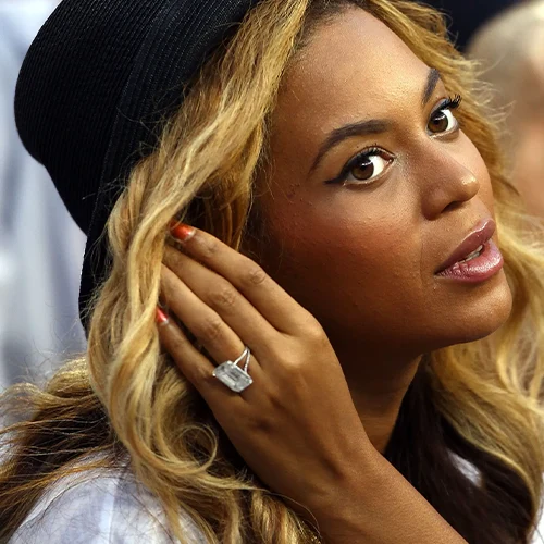 anillos de compromiso más famosos - Beyonce