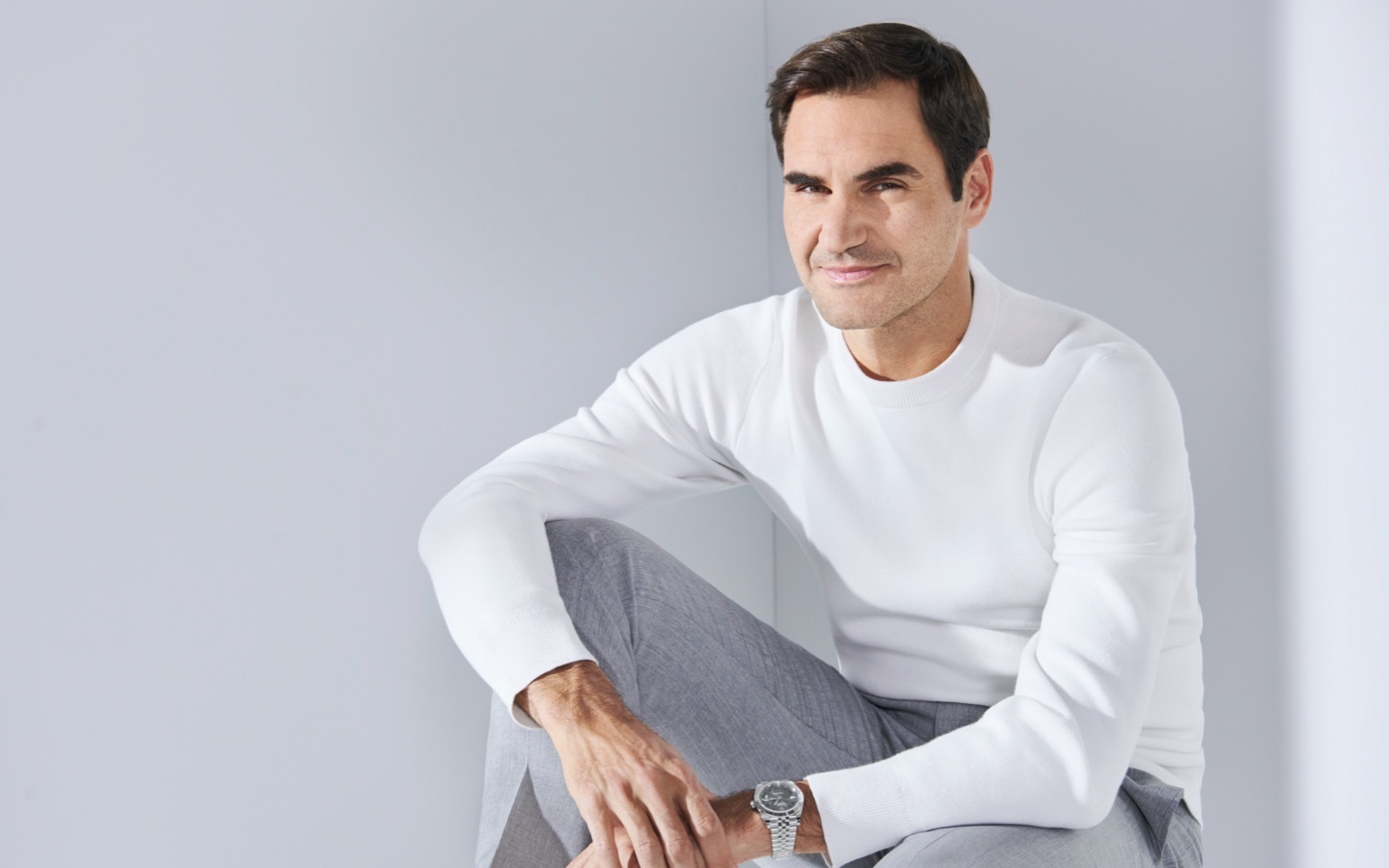 Rolex Datejust y Roger Federer